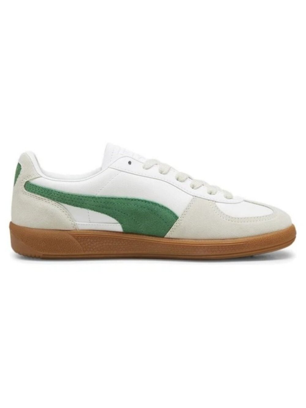 Puma Palermo White Archive Green Gum Women's Size 7.5 Sneakers NEW